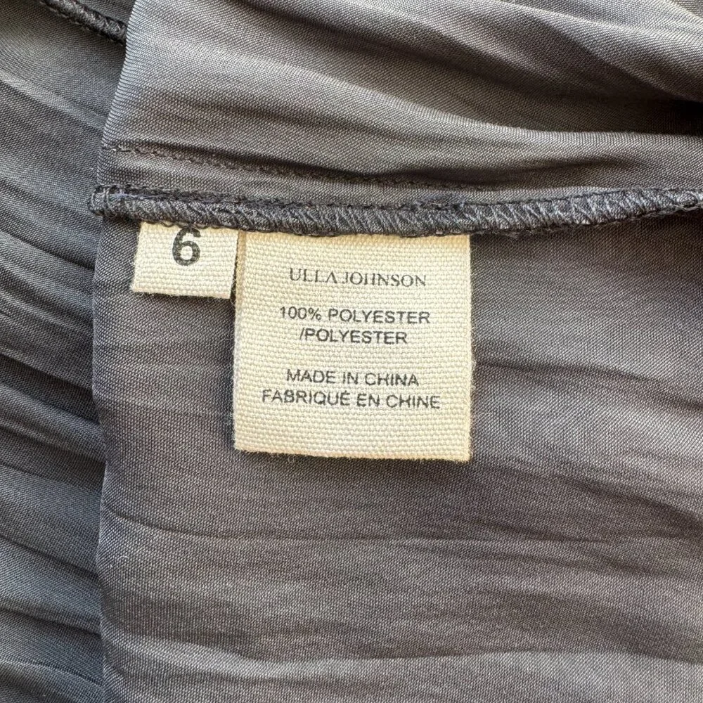 Ulla Johnson Elisabetta Dress in Noir - Picture 10 of 11